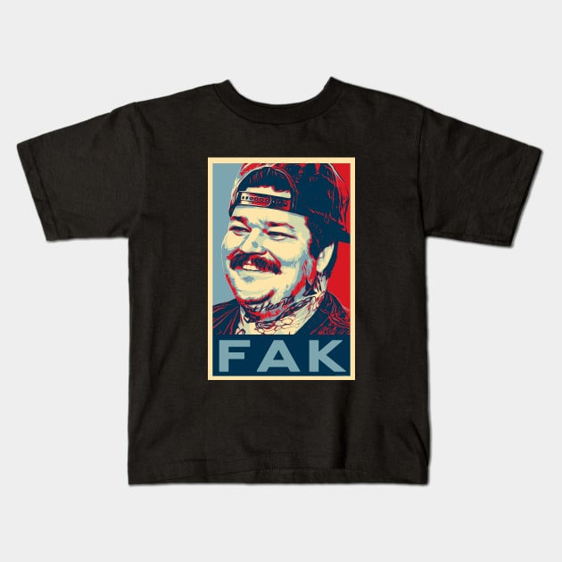 FAK – The Bear by CH3Media Kids T-Shirt by CH3Media